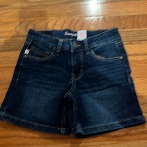 Blue Jean shorts with two pockets in front and back in great condition